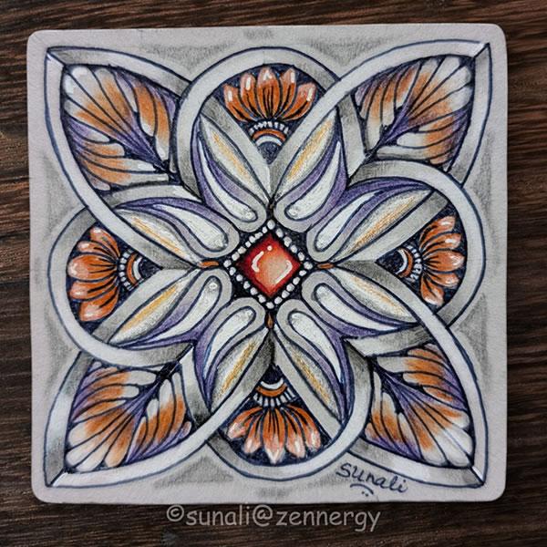 Sunalis Tangle Cross Flower Sunalis Tangle Cross Flower